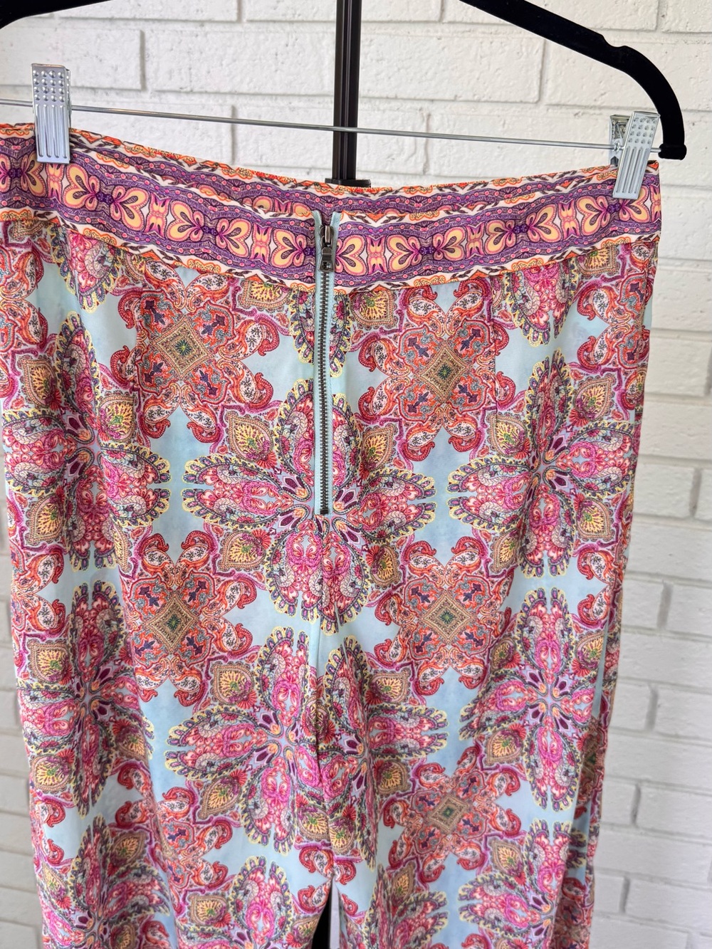 ALICE & OLIVIA- Stunning Flora Boho  Print Long Kimono & Pant Set - Picture 11 of 16